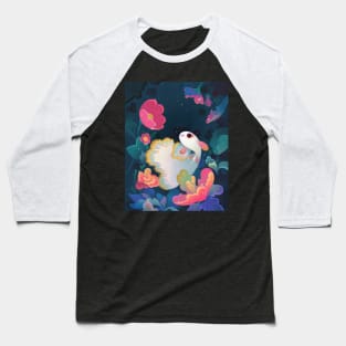 Flower guppy Baseball T-Shirt